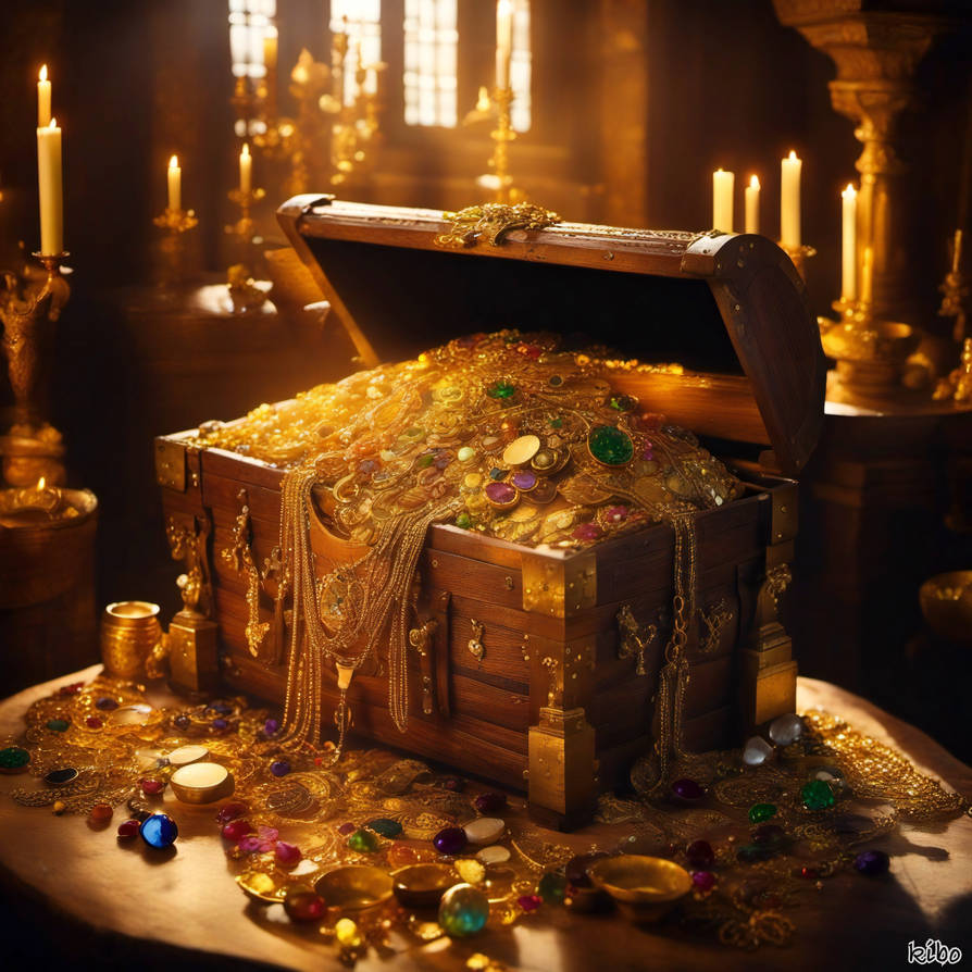 pile o' gold by kiboartist on DeviantArt