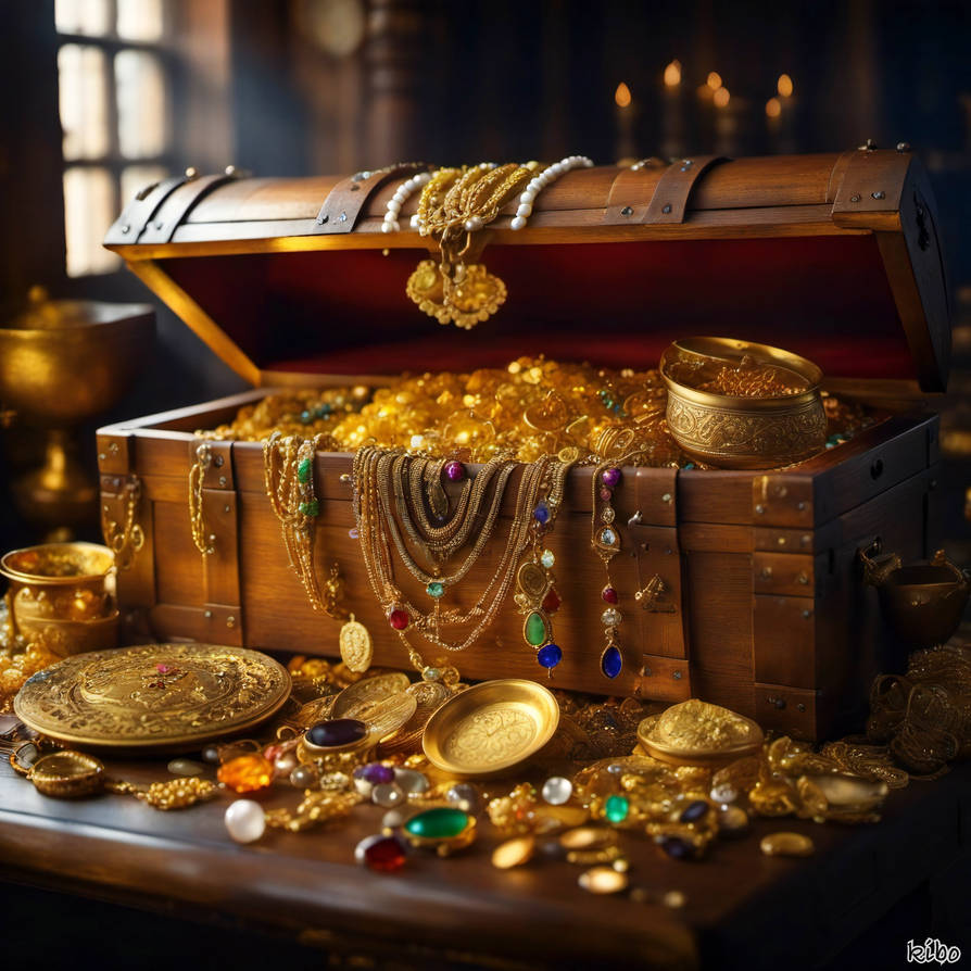 pile o' gold by kiboartist on DeviantArt