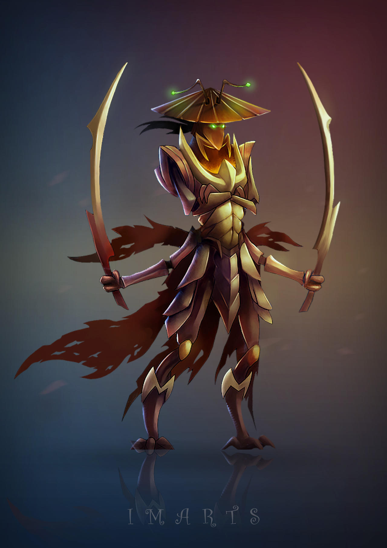 Samuria Mantis Vector Samurai Mantis by RhinoBlade on DeviantArt