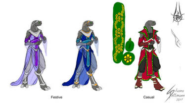 Kaeli garment variants