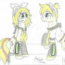 Kagamine Len and Rin (ponified)