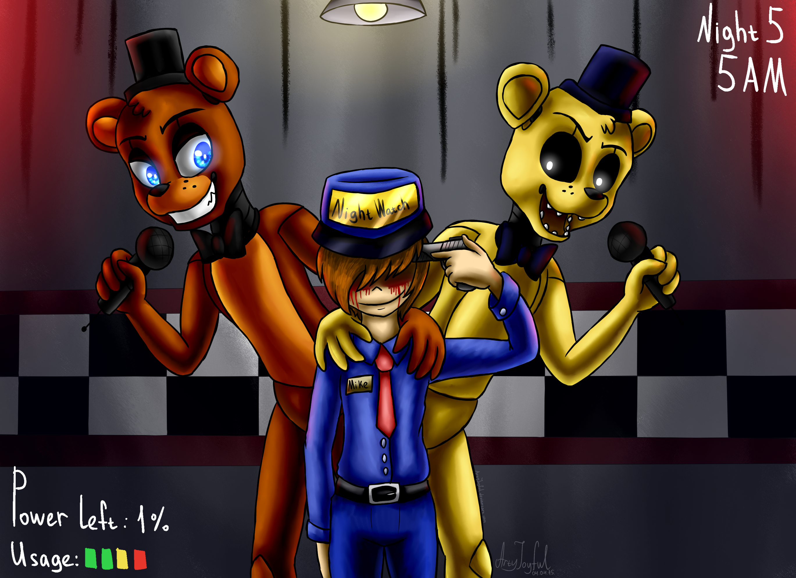 FNAF: Game over  Anime fnaf, Fnaf drawings, Anime