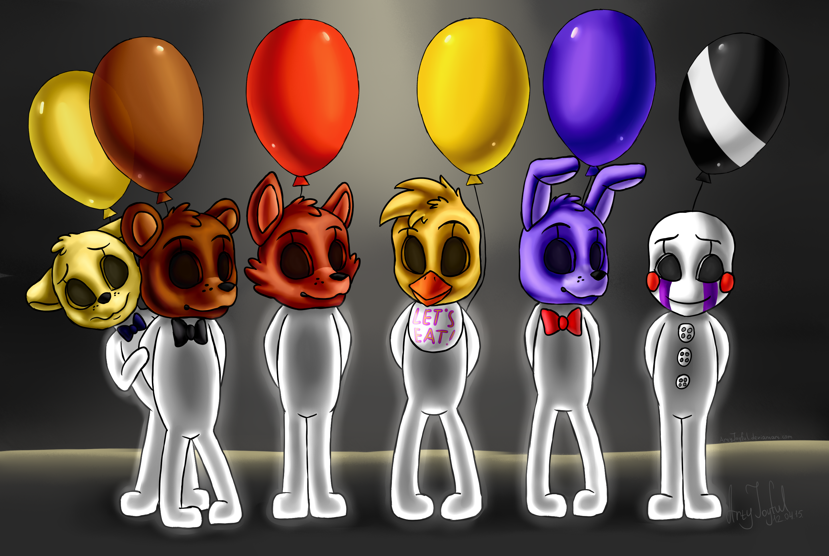 Five Nights at Freddy's 3 All Animatronics by TheSitciXD on DeviantArt