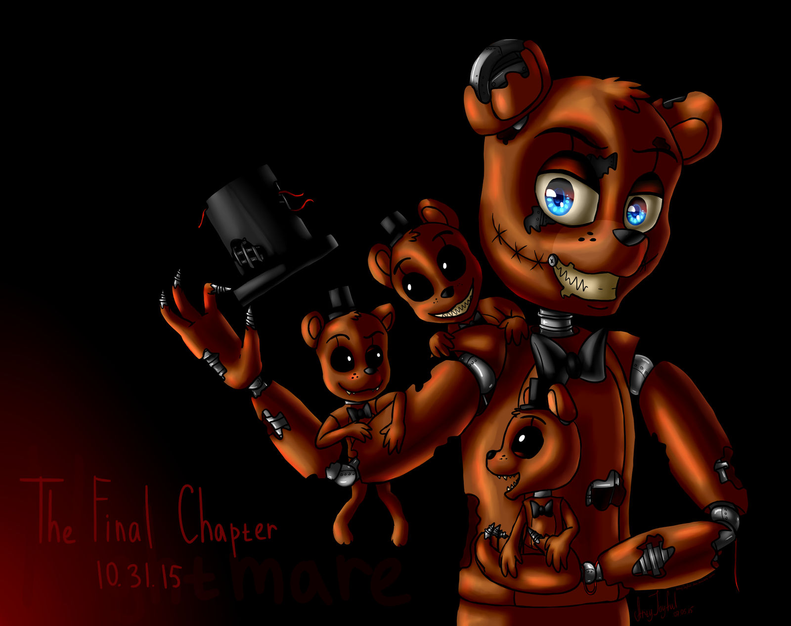 How strong is Nightmare Freddy from Five Nights at Freddy's