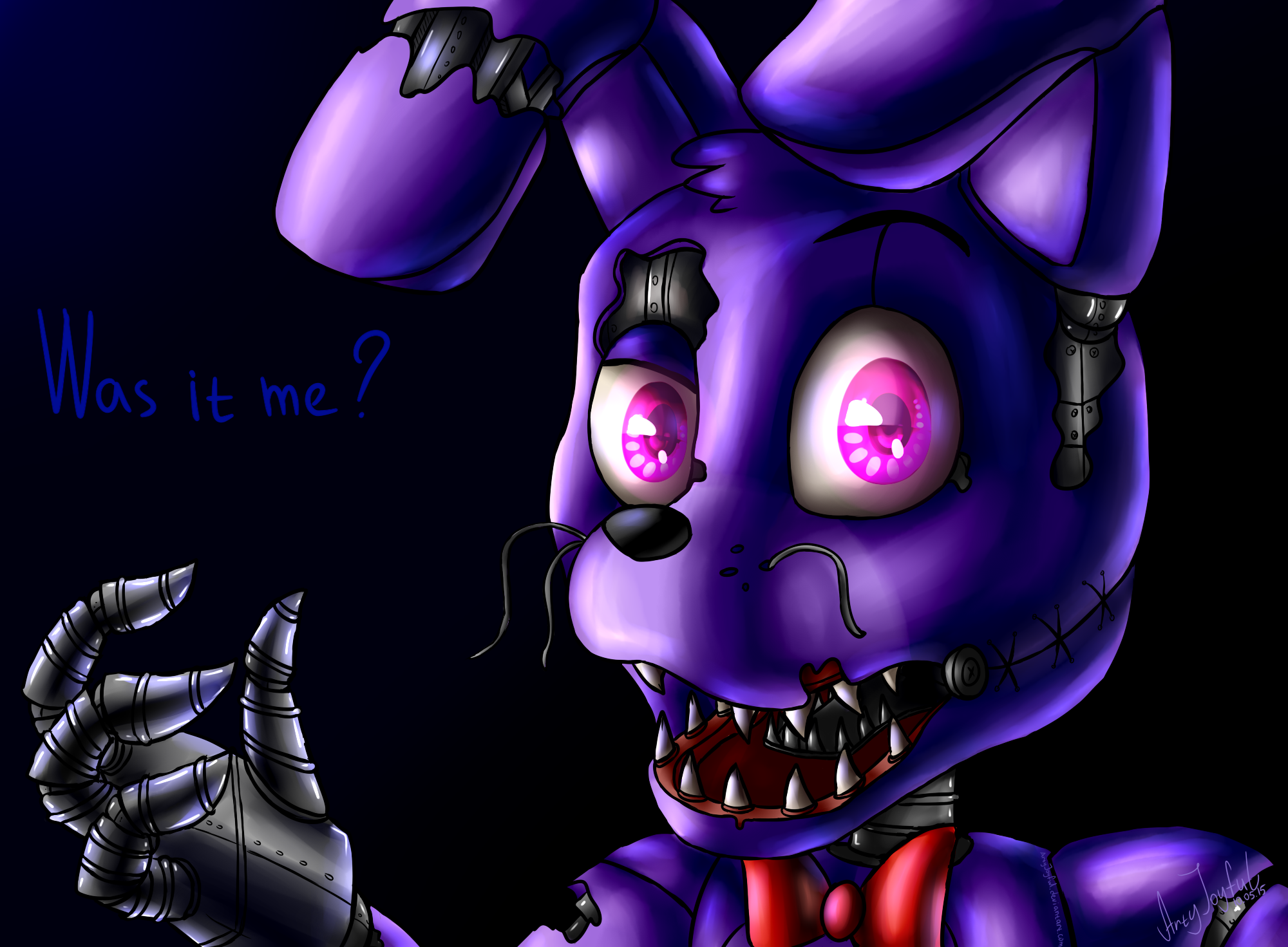 Five Nights At Freddy's 4 Nightmare Bonnie - Fnaf Nightmare Bonnie