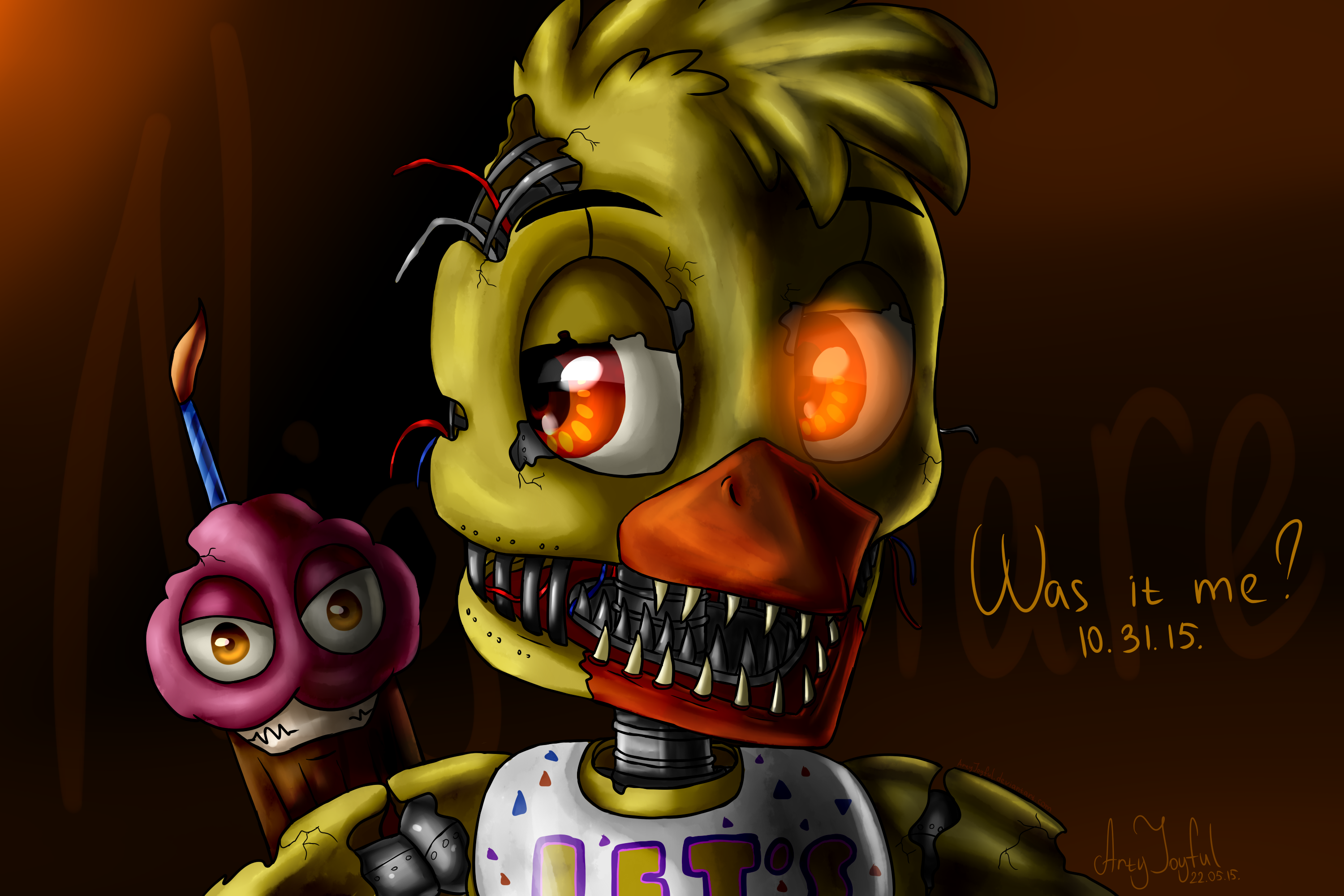 Nightmare Chica (FNaF 4) by Pandaneko-xD on DeviantArt