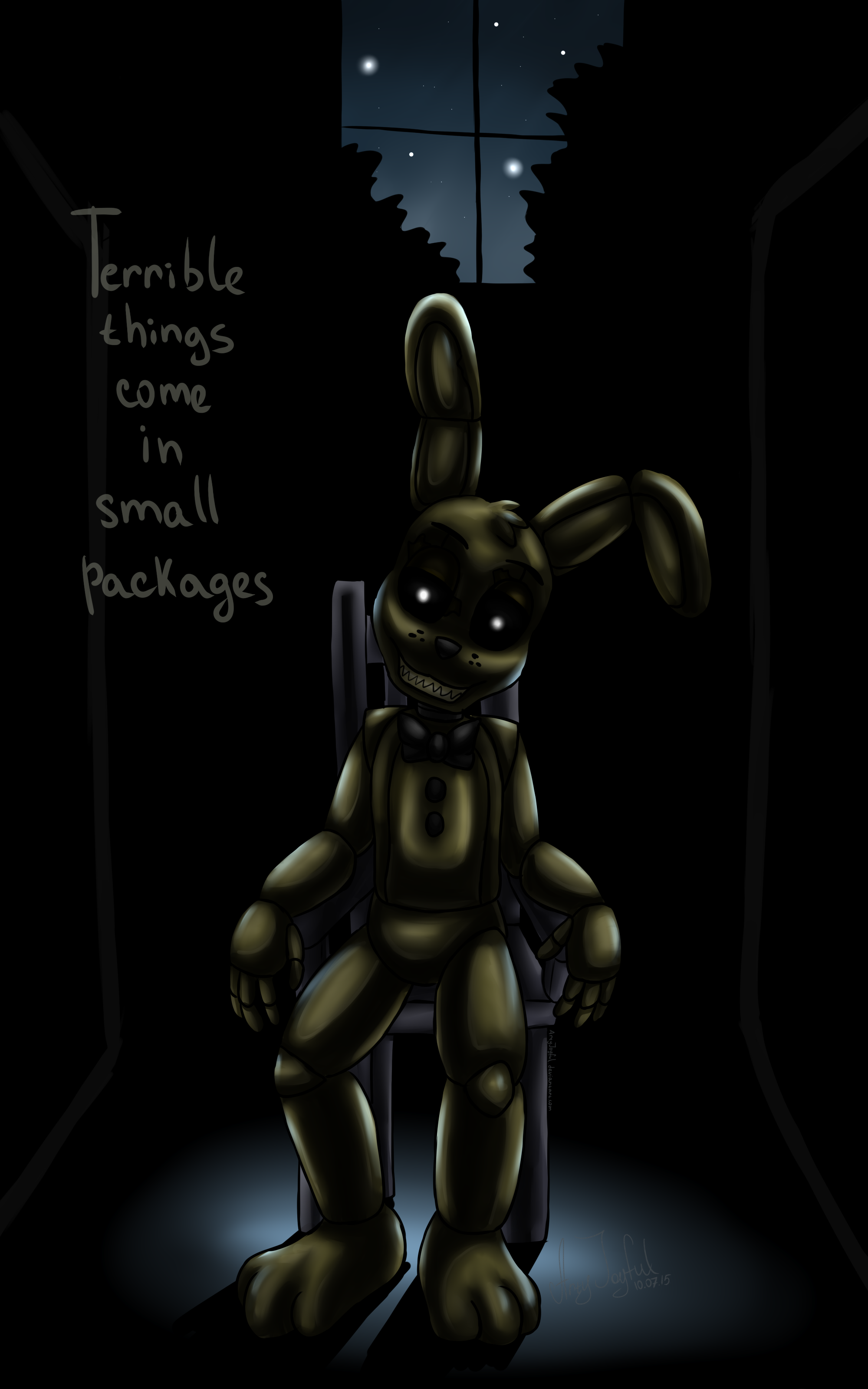 Plushtrap (Five Nights at Freddy's 4) by ArtyJoyful on DeviantArt