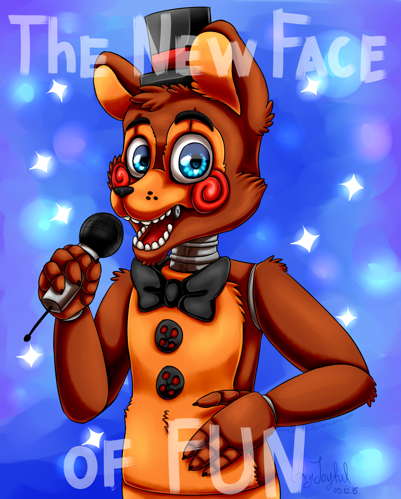 Nightmare Freddy (Five Nights at Freddy's 4) by ArtyJoyful on DeviantArt