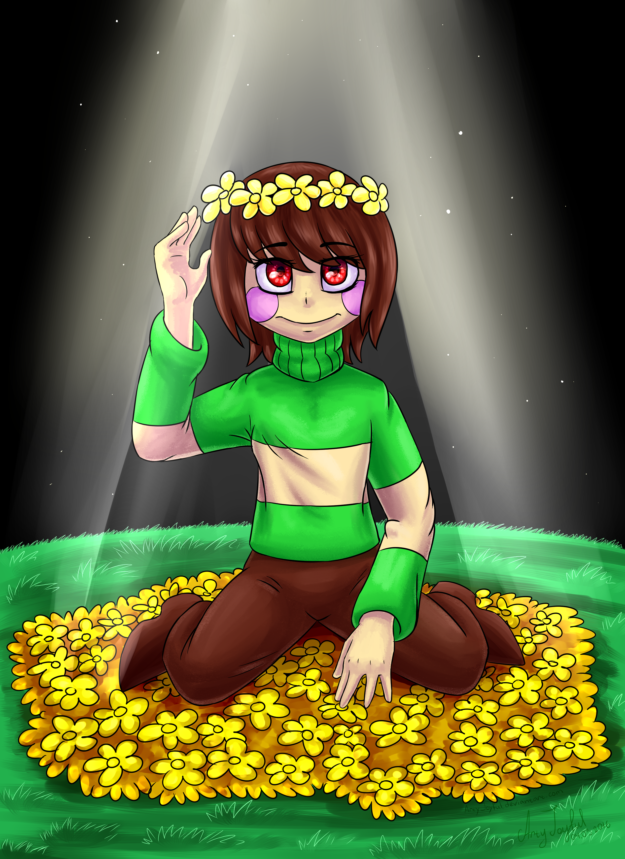 art of Chara (= : r/Undertale