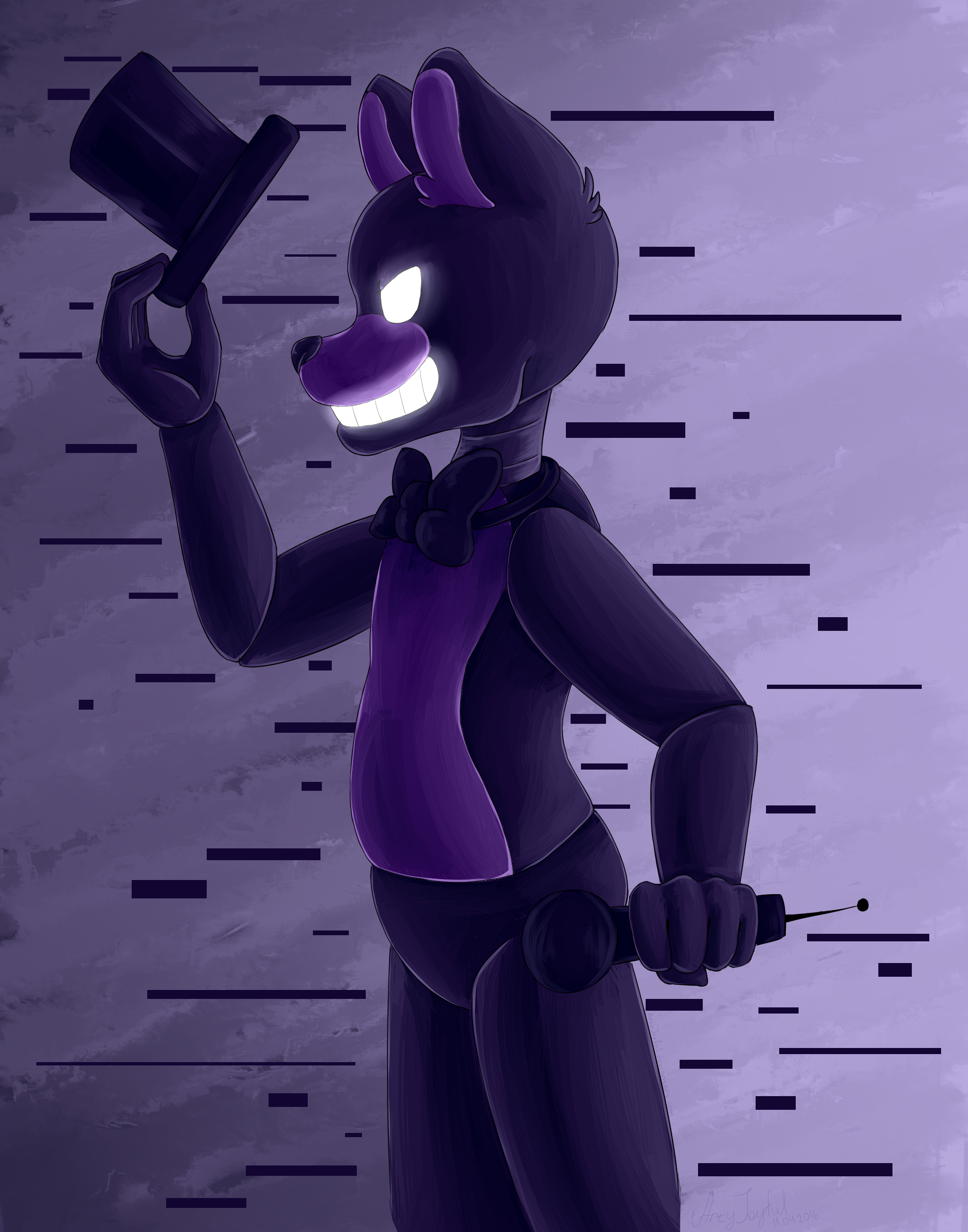 Shadow Freddy (Five Nights at Freddy's) by ArtyJoyful on DeviantArt