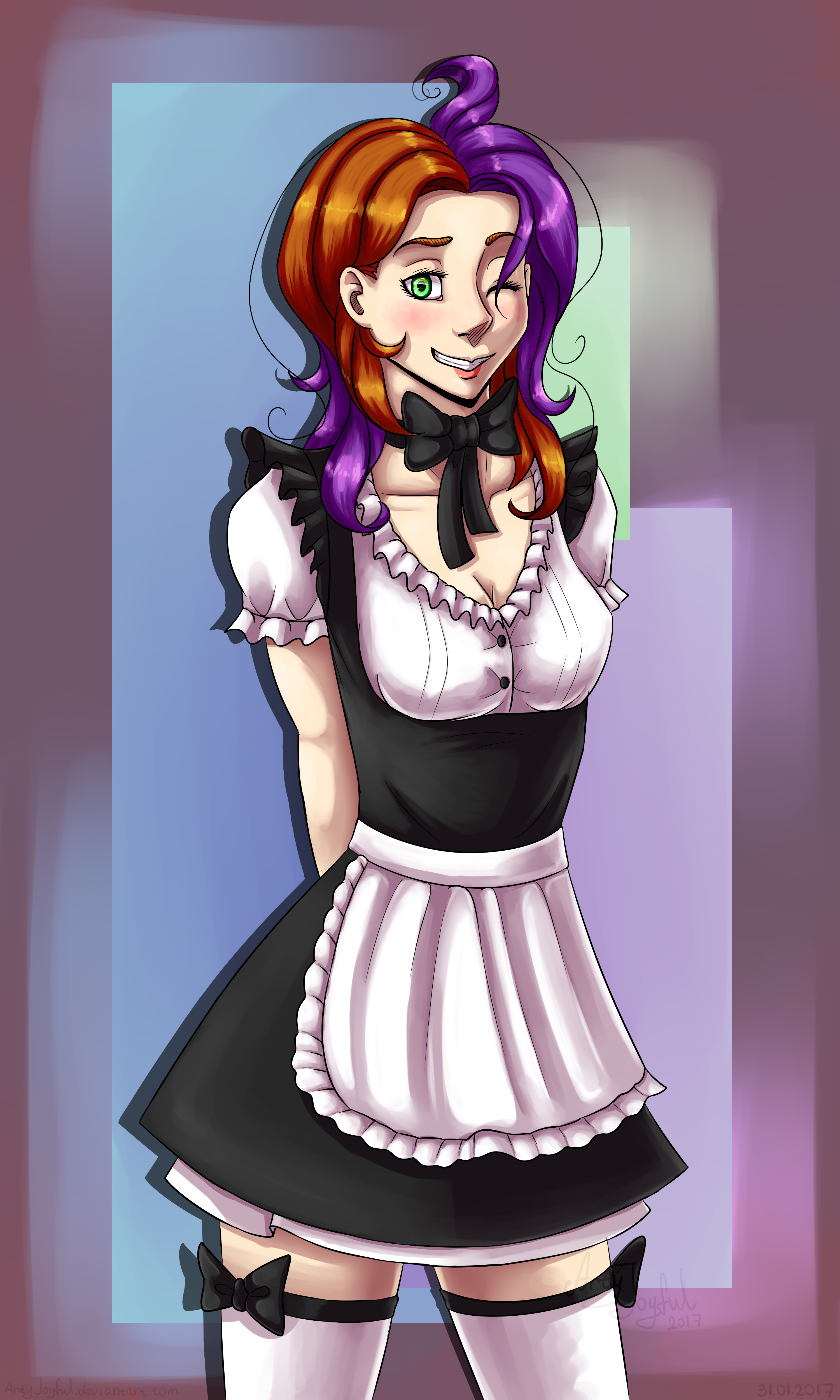 Maid costume (original character)