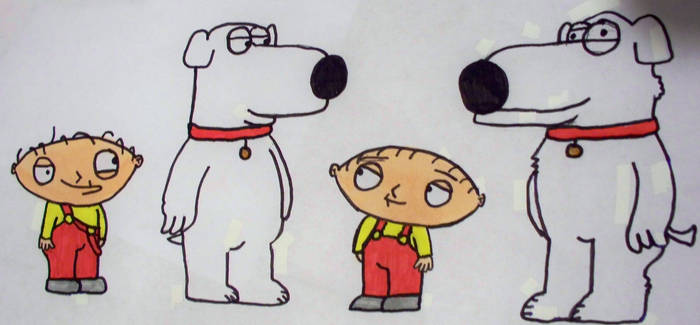 Stewie, Brian, and Clones
