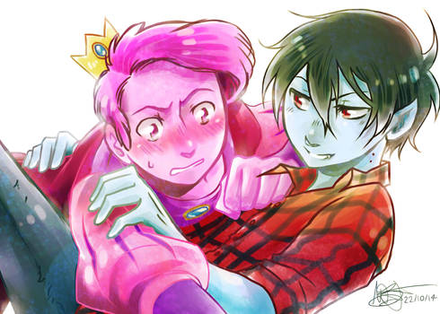 Prince Gumball x Marshall Lee - Sai