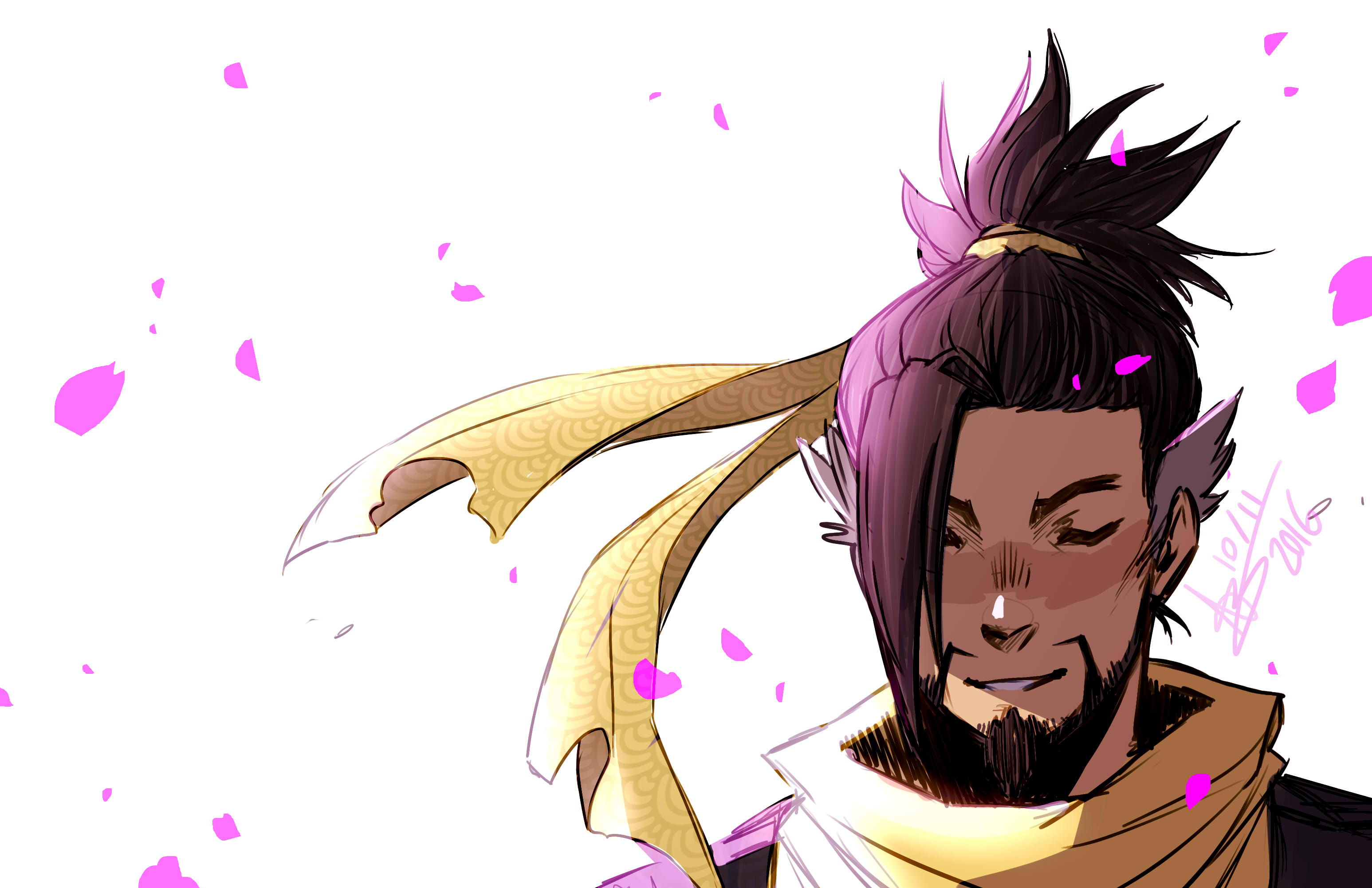 Overwatch - Hanzo - Lighting practise