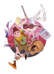 Camp Camp - 'I think I might be better than you!' by ABD-illustrates