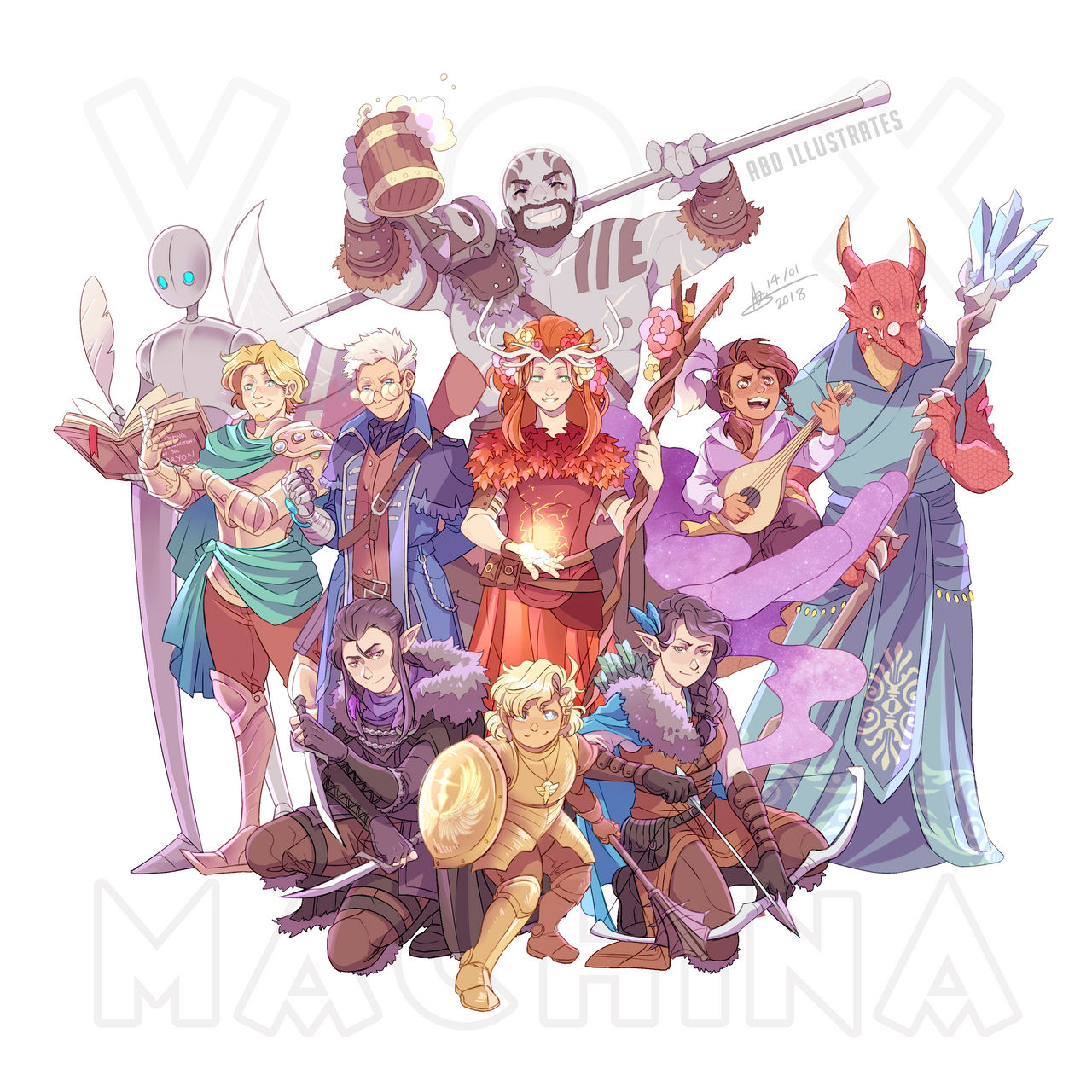 Vox Machina SPEEDPAINT By ABD illustrates On DeviantArt vox-machina-speedpaint-by-abd-illustrates-on-deviantart