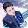 Detroit: Become Human - Connor [SPEEDPAINT]