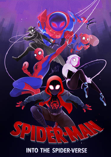 Spider-Man: Across the Spider-verse (Poster) by Axellmejiart on