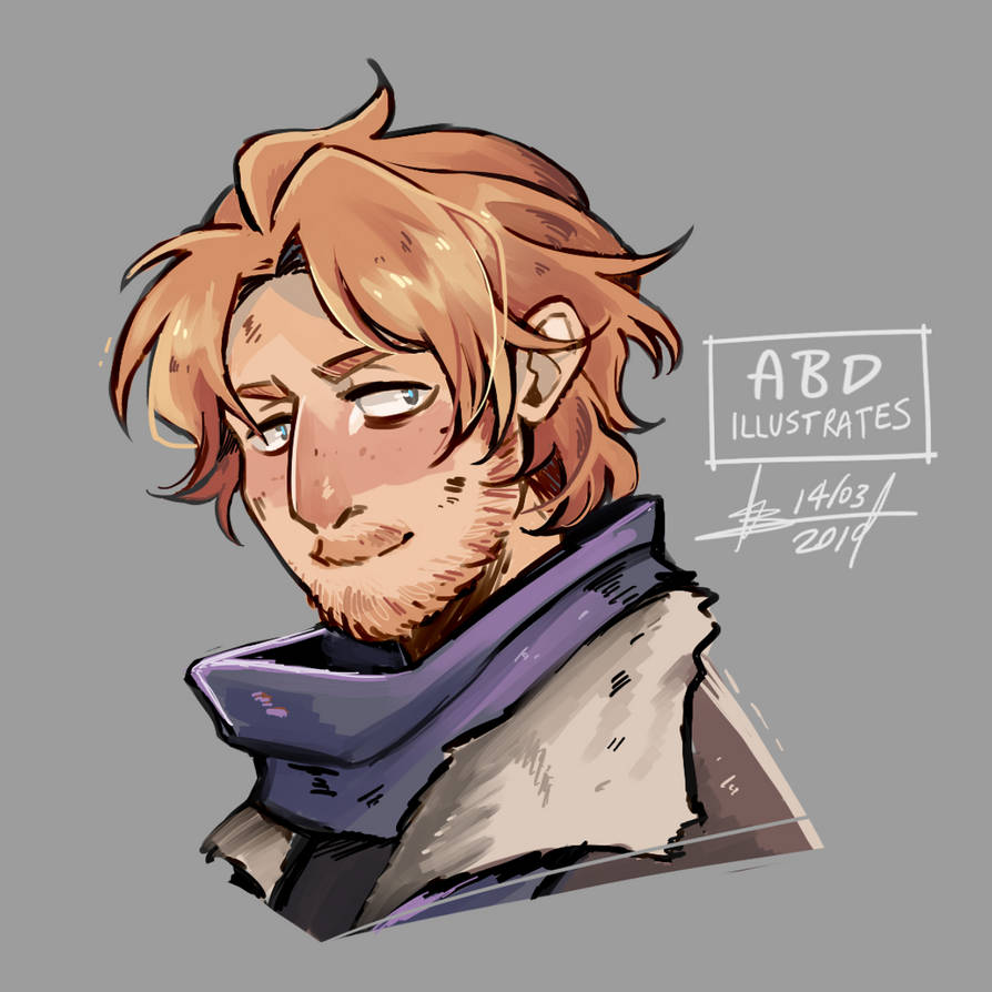 Caleb Widogast - Painting Practice by ABD-illustrates