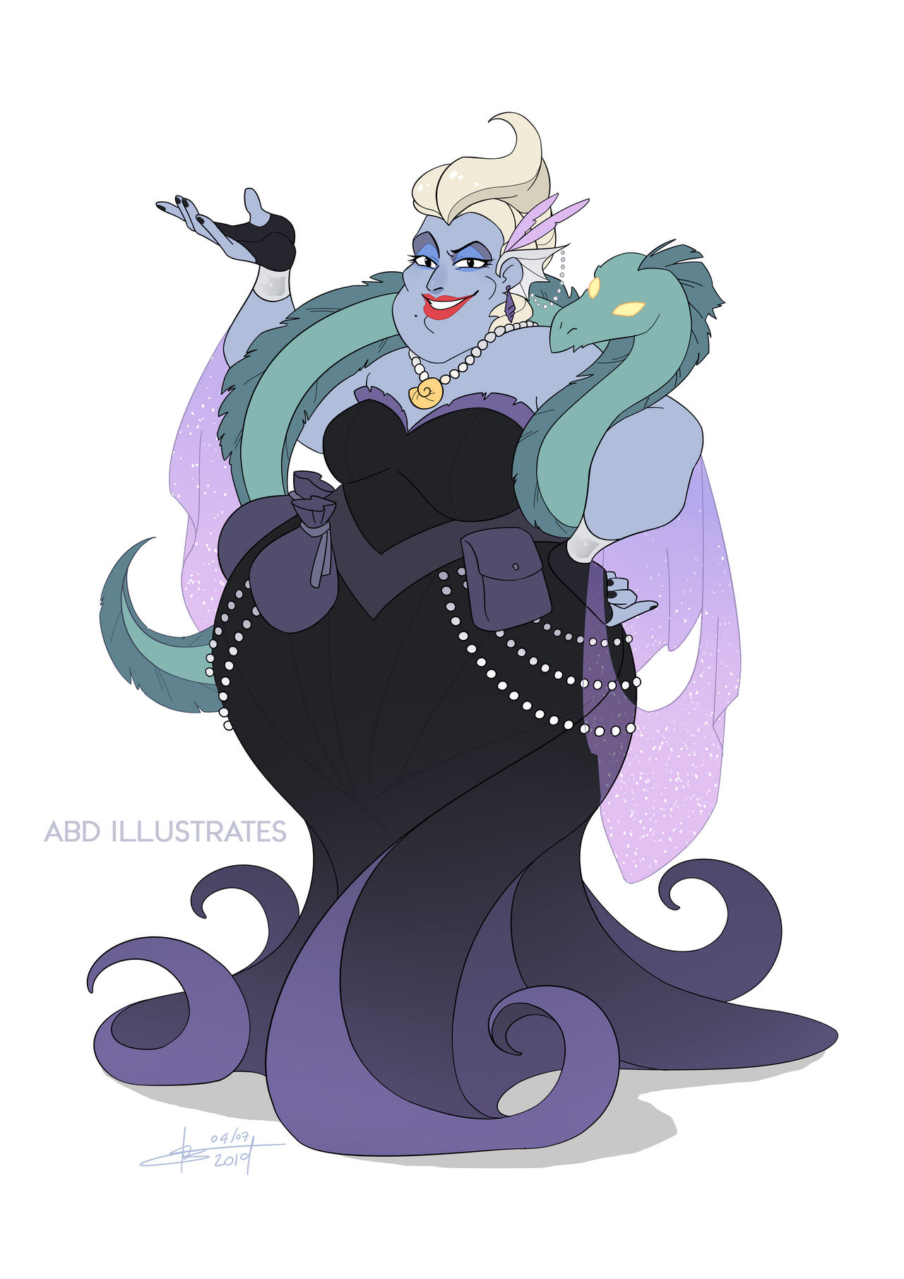 Ursula the Bard by ABD-illustrates on DeviantArt