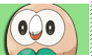 Rowlet Line Stamp