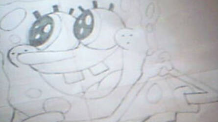 spongebob drawing