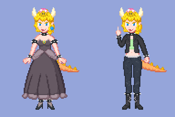 Bowsette Rp Bowsette by kingpendragon on DeviantArt