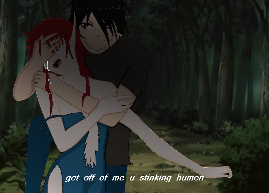 The Elf And The Humen By Rainbowcoffeequeen On Deviantart