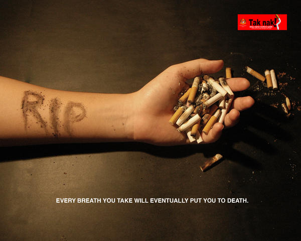 Anti smoking campaign