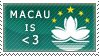 Macau Stamp by Arriscas