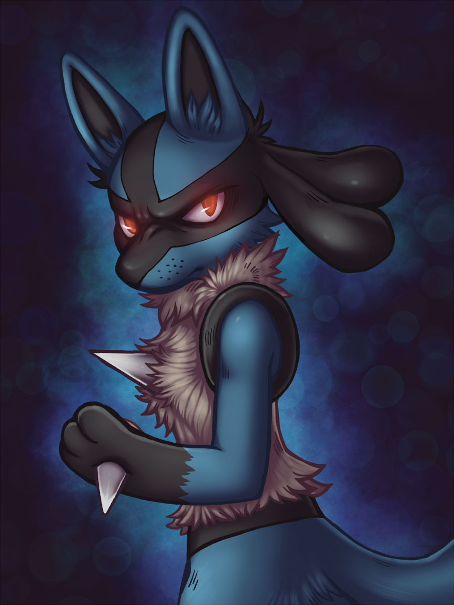 Alldex 0448: Shiny Lucario by All0412 on DeviantArt