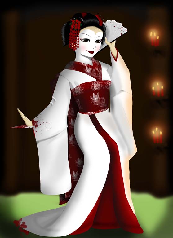 Geisha Assassin AC Art Book