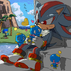 sonic - chao to shadow