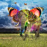 Abstract Elephant