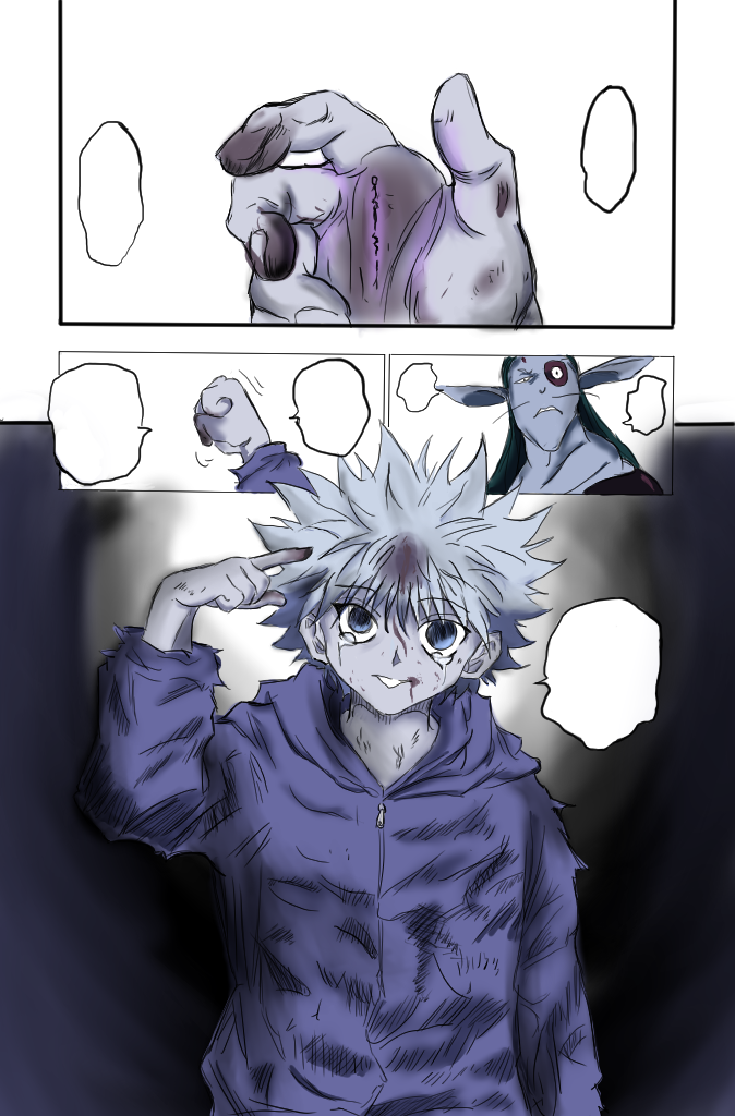 Another Hunter x hunter page redrawn in microsoft by DeadBlocks on  DeviantArt