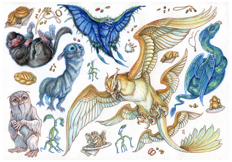 Fantastic Beasts By Jam Di On DeviantArt
