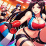Tifa XXL Breasts roller derby girl sexy upskirt im