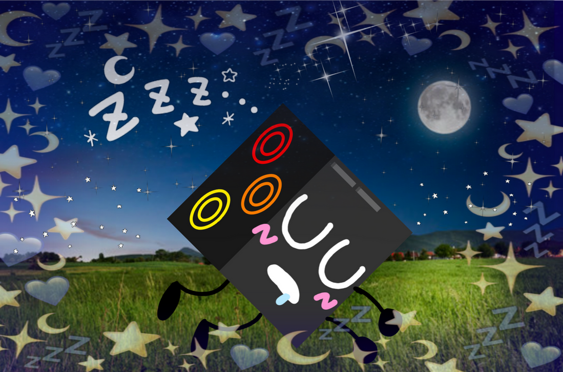 Computer Sleeping at Night by KatieRaeBush on DeviantArt