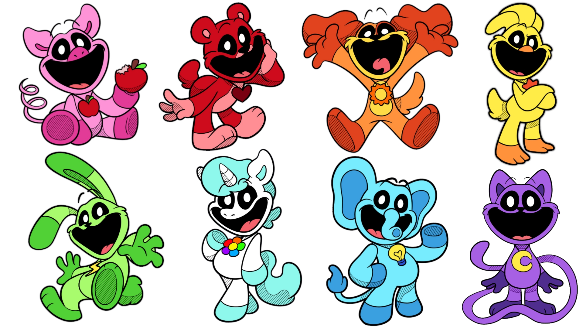 Smiley Critters Raceser Rabbit All of The Smiling Critters Collage!! by KatieRaeBush on DeviantArt