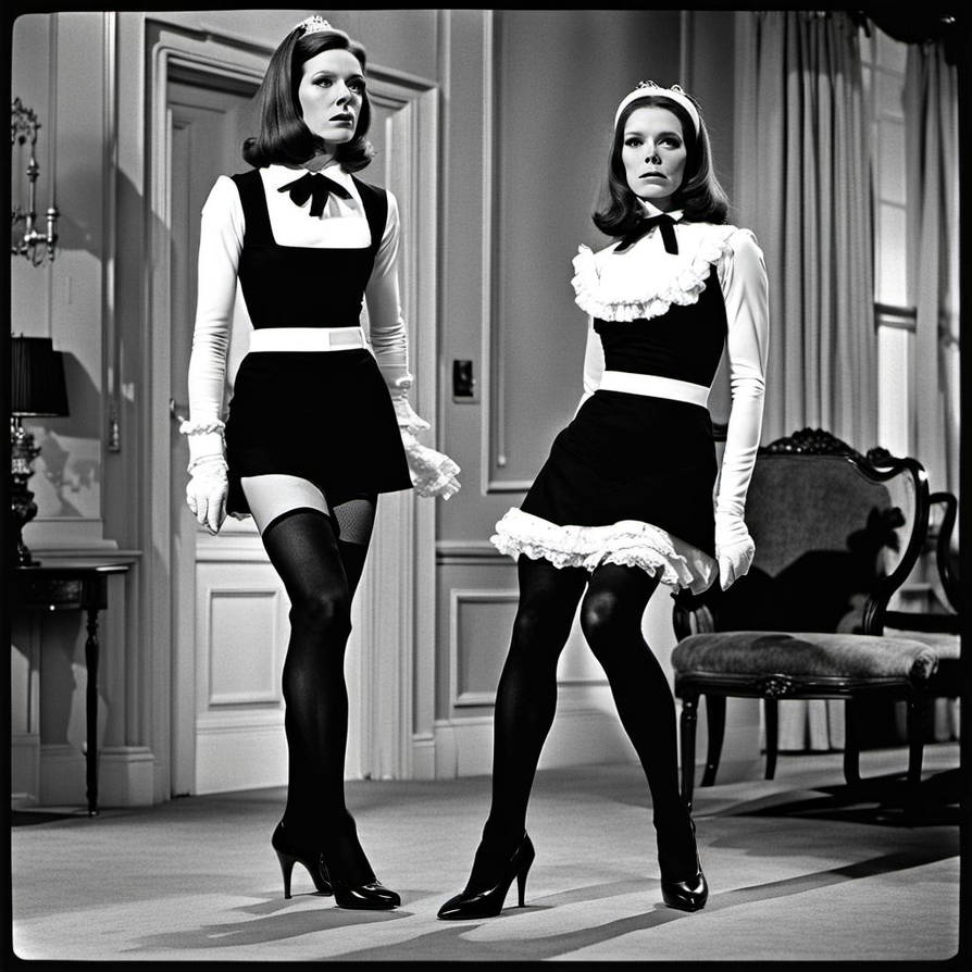 Emma Peel Diana Rigg French Maid High Heels Dark T By Jarvik2009 On emma-peel-diana-rigg-french-maid-high-heels-dark-t-by-jarvik2009-on