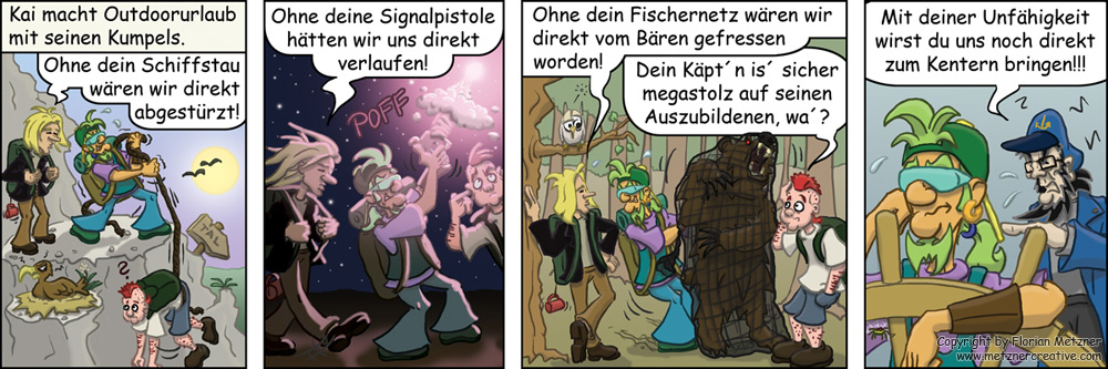 Survivalguide - Krabbenjunx by metznercreative