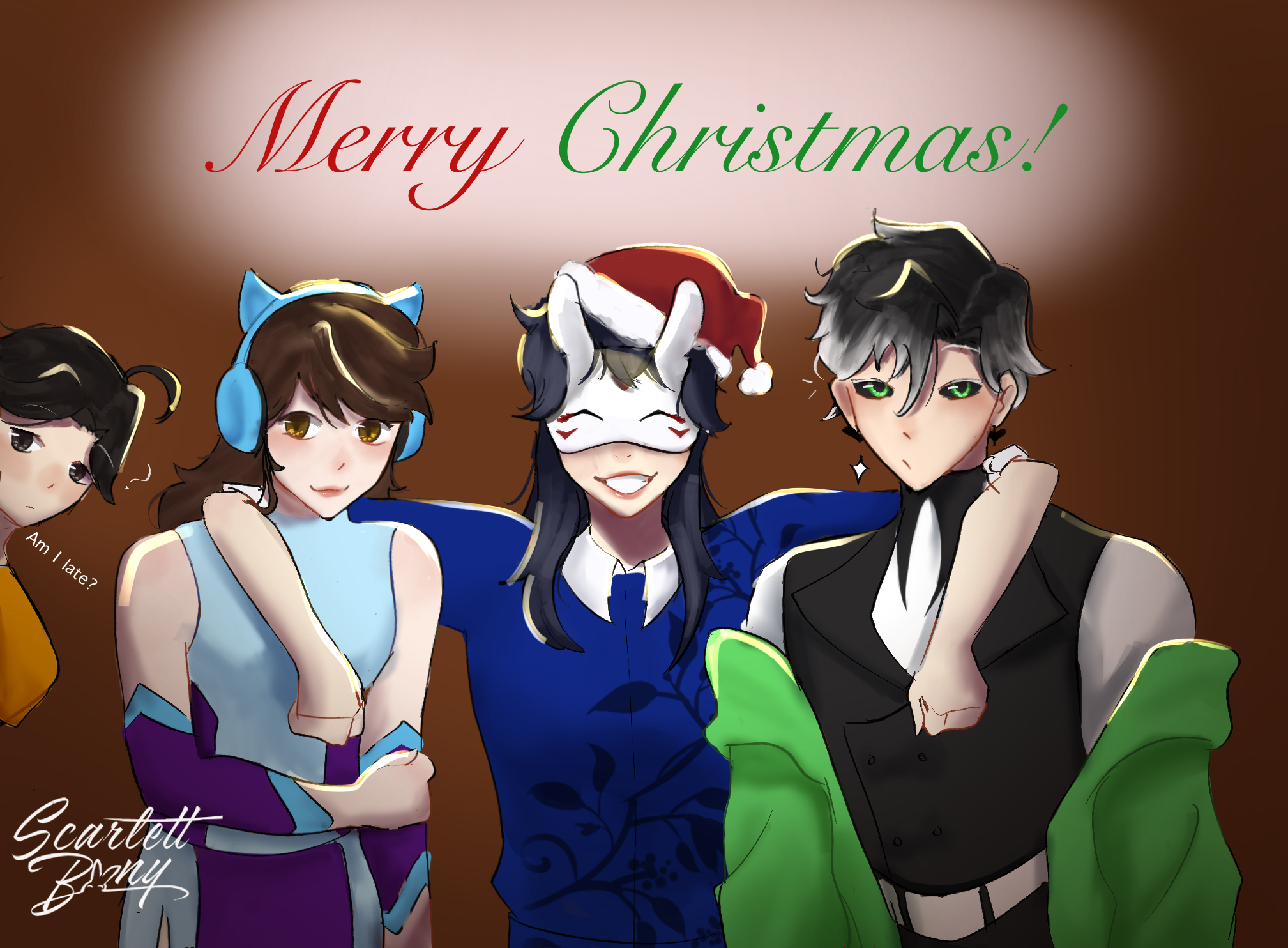 Happy Holidays! by ScarlettBuny on DeviantArt Happy Holidays! by ScarlettBuny on DeviantArt