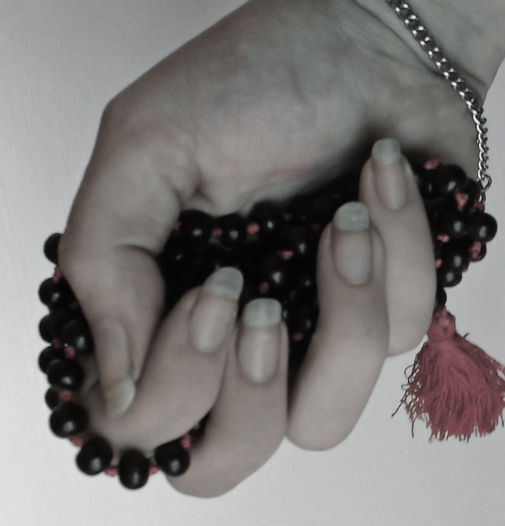 Hand of beads