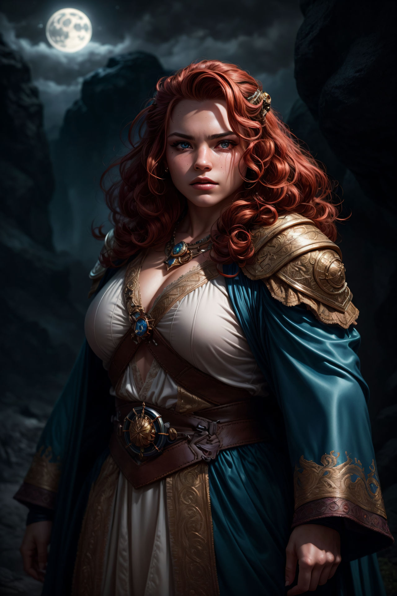 Gather Your Party 002 Female Dwarf Mage by SulliedAngel on DeviantArt