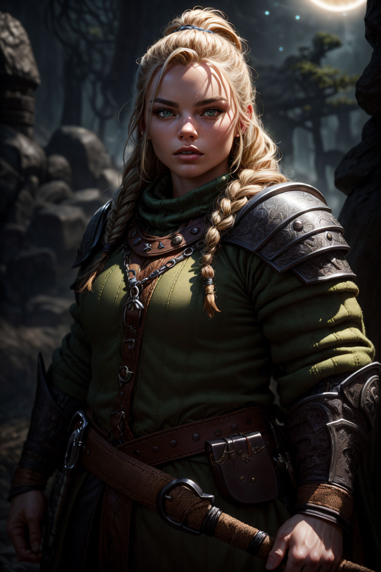 Gather Your Party - 009 - Female Dwarf Ranger by SulliedAngel on DeviantArt