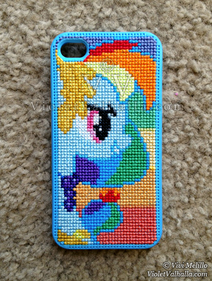 Rainbow Dash Blue - iPhone 4s