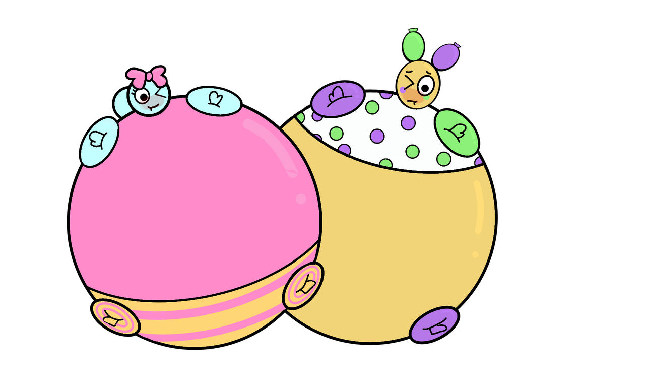 Poppy and Looey inflation (1/3) by whos1221 on DeviantArt