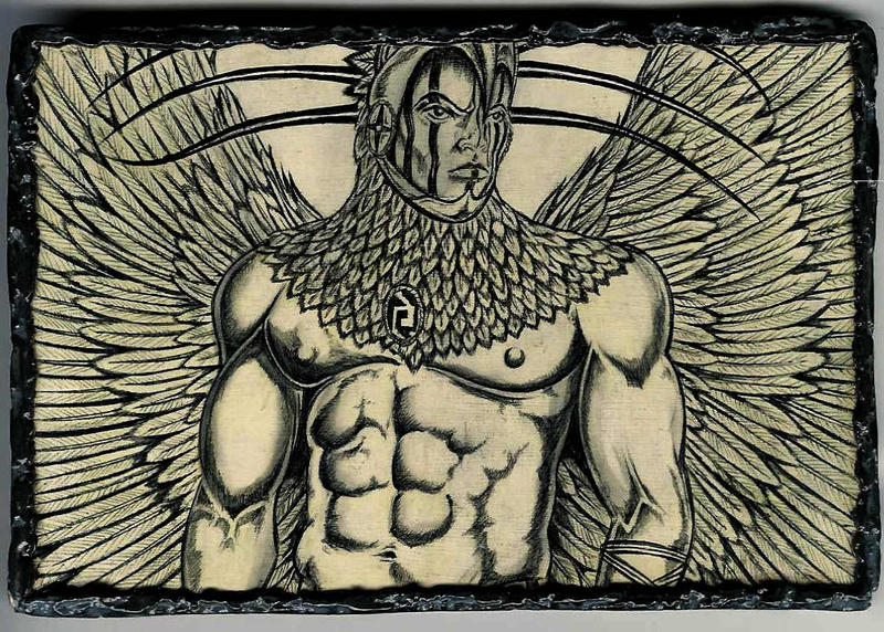 Aztec Warrior God - large