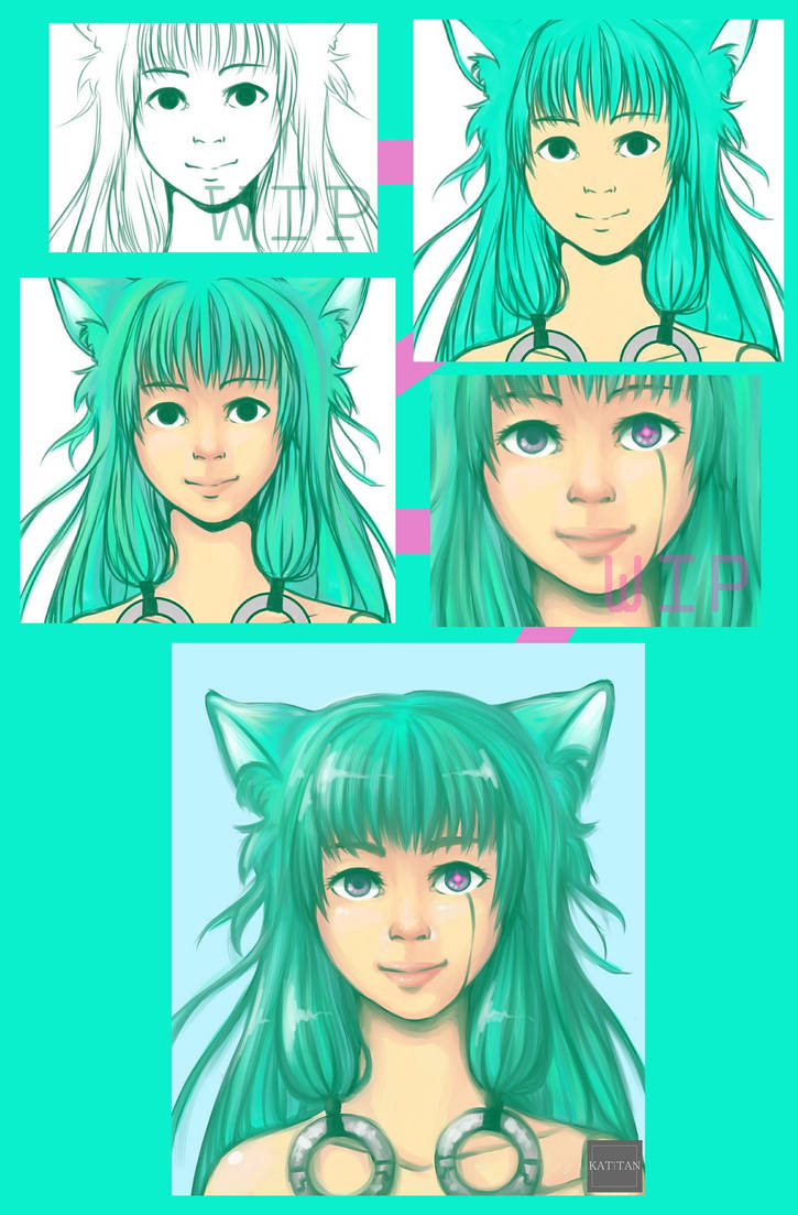 Eos Process Steps by Katitan on DeviantArt