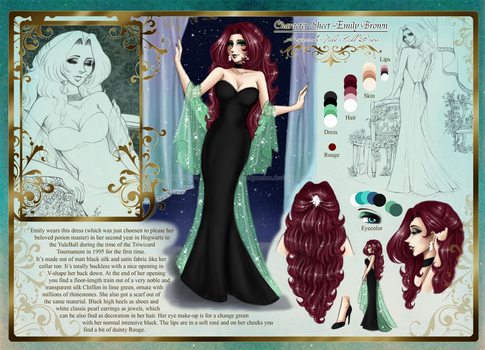 CS-Emily Brown Hogwarts Yule Ball Dress